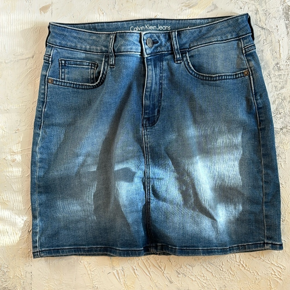 🌀Y2K Calvin Klein Denim Skirt🌀